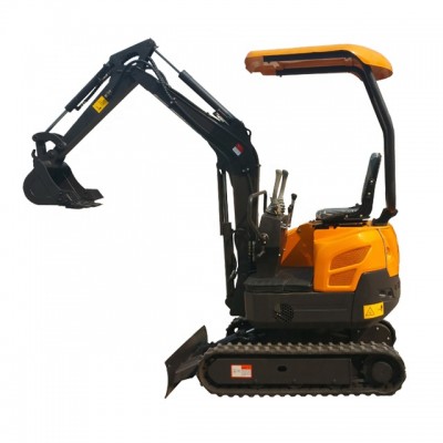 Small caterpillar excavator machine